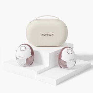 Momcozy Breast wearable Pump Set with Carrying Case
